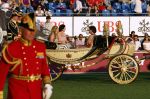 Aken 11 augustus 2026
Prinses Amalia op bezoek bij het wereldkampioenschap Paarden in Aken . ook de deense Koningin Mary van Denemarken was aanwezig alsmede Prinses Benedikte van Denemarken , Infante Elena van Spanje en Zara Tindall . Prinses Amalia werd rond gereden in haar favoriete koets  Creme Caleche. Ze heeft in een interview ooit gezegd dat ze in deze koets wil trouwen 