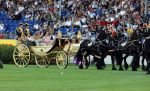 Aken 11 augustus 2026
Prinses Amalia op bezoek bij het wereldkampioenschap Paarden in Aken . ook de deense Koningin Mary van Denemarken was aanwezig alsmede Prinses Benedikte van Denemarken , Infante Elena van Spanje en Zara Tindall . Prinses Amalia werd rond gereden in haar favoriete koets  Creme Caleche. Ze heeft in een interview ooit gezegd dat ze in deze koets wil trouwen 
