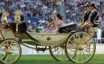 Aken 11 augustus 2026
Prinses Amalia op bezoek bij het wereldkampioenschap Paarden in Aken . ook de deense Koningin Mary van Denemarken was aanwezig alsmede Prinses Benedikte van Denemarken , Infante Elena van Spanje en Zara Tindall . Prinses Amalia werd rond gereden in haar favoriete koets  Creme Caleche. Ze heeft in een interview ooit gezegd dat ze in deze koets wil trouwen 