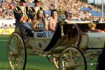 Aken 11 augustus 2026
Prinses Amalia op bezoek bij het wereldkampioenschap Paarden in Aken . ook de deense Koningin Mary van Denemarken was aanwezig alsmede Prinses Benedikte van Denemarken , Infante Elena van Spanje en Zara Tindall . Prinses Amalia werd rond gereden in haar favoriete koets  Creme Caleche. Ze heeft in een interview ooit gezegd dat ze in deze koets wil trouwen 
