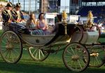 Aken 11 augustus 2026
Prinses Amalia op bezoek bij het wereldkampioenschap Paarden in Aken . ook de deense Koningin Mary van Denemarken was aanwezig alsmede Prinses Benedikte van Denemarken , Infante Elena van Spanje en Zara Tindall . Prinses Amalia werd rond gereden in haar favoriete koets  Creme Caleche. Ze heeft in een interview ooit gezegd dat ze in deze koets wil trouwen 