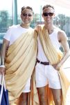 Amstyerdam 1 augustus 2026
Rik v d Westelaken met partner Felix  bij de Gay Pride 