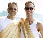 Amstyerdam 1 augustus 2026
Rik v d Westelaken met partner Felix  bij de Gay Pride 
