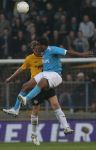 Breda, 31 Maart 2007 Kompetitiewedstrijd NAC-PSV, eindstand 1-1 Seizoen 2006/2007
Jefferson Farfan in een luchtduel
