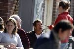 Amsterdam 27 maart 2007
Machiel Kuijt op terras in Amsterdam.