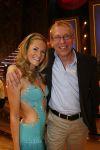 Baarn 1 april 2007
Nikkie Plessen tijdens opnames Dancing with the stars.  Nikkie met vader