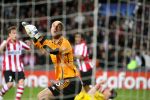 Eindhoven, 3 April 2007 1/4 Finale Champions League wedstrijd PSV-FC Liverpool, eindstand 0-3 Seizoen 2006/2007
Doelman Pepe Reina