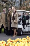 Lisse 21 maart 2007
Prinses Victoria van zweden en Peter Jan balkenende bij de keukenhof in Lisse.