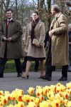 Lisse 21 maart 2007
Prinses Victoria van zweden en Peter Jan balkenende bij de keukenhof in Lisse.