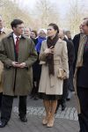 Lisse 21 maart 2007
Prinses Victoria van zweden en Peter Jan balkenende bij de keukenhof in Lisse.
