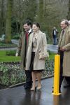 Lisse 21 maart 2007
Prinses Victoria van zweden en Peter Jan balkenende bij de keukenhof in Lisse.