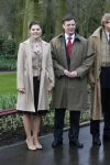 Lisse 21 maart 2007
Prinses Victoria van zweden en Peter Jan balkenende bij de keukenhof in Lisse.