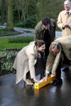 Lisse 21 maart 2007
Prinses Victoria van zweden en Peter Jan balkenende bij de keukenhof in Lisse.