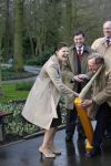 Lisse 21 maart 2007
Prinses Victoria van zweden en Peter Jan balkenende bij de keukenhof in Lisse.