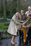 Lisse 21 maart 2007
Prinses Victoria van zweden en Peter Jan balkenende bij de keukenhof in Lisse.
