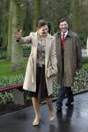 Lisse 21 maart 2007
Prinses Victoria van zweden en Peter Jan balkenende bij de keukenhof in Lisse.