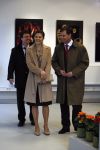 Lisse 21 maart 2007
Prinses Victoria van zweden en Peter Jan balkenende bij de keukenhof in Lisse.