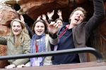 Parijs 31 maart 207
Robert ten Brink met zijn vrouw Roos en dochters 15 jarig bestaan van Disneyland Parijs.