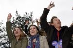 Parijs 31 maart 207
Robert ten Brink met zijn vrouw Roos en dochters 15 jarig bestaan van Disneyland Parijs.    
 bv