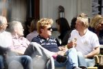 Amsterdam 28 mei 2009
Bastiaan Ragas met zijn schoonvader en zwager op terras.
Peter Smulders bv