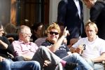 Amsterdam 28 mei 2009
Bastiaan Ragas met zijn schoonvader en zwager op terras.
Peter Smulders bv