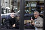 Amsterdam 27 maart 2010
Bram en Nathan Moszkowicz drinken een cola tje op de pc hooftstraat.
Peter Smulders bv