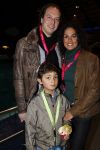 Harderwijk 20 maart 2010
Premiere show in het dolfinarium. Chimene v Oosterhout met zoon Liam en vriend
Peter Smulders bv