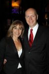 Amsterdam 17 maart 2010
Presentatie vliegmaatschappij EMirates in de beurs v Berlage. Cilly dartell met man
Peter Smulders bv