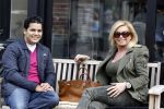 Amsterdam 27 maart 2010
Connie Breukhoven achter op de fiets en op terras met Marvin.
Peter Smulders bv