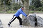Amsterdam 16 april 2010
Dries Roelvink hard aan het lopen in het vondelpark.
Peter Smulders bv