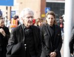 Amsterdam 18 maart 2010
Herdenkingsdienst Hans v Mierlo in Amsterdam. harry Mulisch met vrouw
Peter Smulders bv