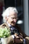 Amsterdam 28 mei 2009
Harry Mulisch met zijn vrouw en hond op de pc hooftstraat.
Peter Smulders bv