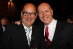 Amsterdam 17 maart 2010
Presentatie vliegmaatschappij EMirates in de beurs v Berlage. Leo v d Goot met man Cilly dartell
Peter Smulders bv