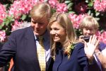 Lisse 9 mei 2001
Maxima en Prins Willem Alexander bezoeken de Keukehof.