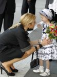 Veldhoven 13 april 2010
Prinses Maxima en Wolter Kroes bij het prinses Maxima ziekenhuis.
Peter Smulders bv