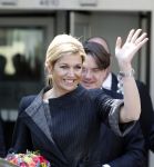 Veldhoven 13 april 2010
Prinses Maxima en Wolter Kroes bij het prinses Maxima ziekenhuis.
Peter Smulders bv