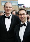 Scheveningen 11 april 2010
Premiere Mary Poppins in het circustheater. Mike Forno met vriend
Peter Smulders bv