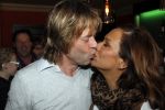 Amsterdam 28 maart 2010
Surprise feestje voor Patty Brard haar 55e verjaardag bij borrelbar. Patty met man Antoine
Peter Smulders bv