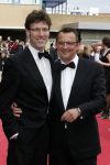Scheveningen 11 april 2010
Premiere Mary Poppins in het circustheater. Hans Schiffers met vriend
Peter Smulders bv