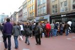 Eindhoven, 25 Maart 2011
Honderden mensen staan in de rij bij Amac voor de nieuwste Apple ipad 2