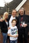 Utrecht 30 maart 2011
Presentatie nieuwe cd van Frans Bauer. Zijn vader en moeder en Mariska met zoon Christiaan zijn aanwezig.
Peter Smulders bv