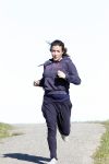 Uitdam 19 maart 
Katja Romer Schuurman aan het hardlopen bij haar op de dijk in uitdam.
Peter Smulders bv