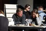 Amsterdam 22 maart 2011
Knut Jacobsen de ex man van Mariska v Kolck met zijn nieuwe vriendin op terras.
Peter Smulders bv