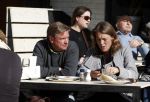 Amsterdam 22 maart 2011
Knut Jacobsen de ex man van Mariska v Kolck met zijn nieuwe vriendin op terras.
Peter Smulders bv