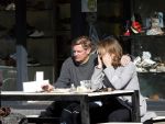 Amsterdam 22 maart 2011
Knut Jacobsen de ex man van Mariska v Kolck met zijn nieuwe vriendin op terras.
Peter Smulders bv