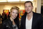 Amsterdam 24 maart 2011
Opening expositie Eddy Zoe en zijn vrouw Marieke Hulsegge. Kristel v Eijk met vriend
Peter Smulders bv