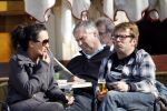 Amsterdam 29 maart 2011
Patrick Lodiers heeft het gezellig op terras met een dame.
Peter Smulders bv