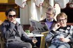 Amsterdam 29 maart 2011
Patrick Lodiers heeft het gezellig op terras met een dame.
Peter Smulders bv