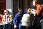 Amsterdam 19 maart 2011
Susan Smit met vriend en baby achter de kinderwagen en op terras.
Peter Smulders bv