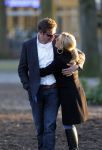 Laren 19 maart 2011
Tatjana met haar nieuwe vriend Peter die ze via het proigramma 